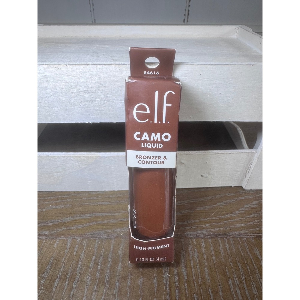 elf Camo Liquid Bronzer and Contour 8 Deep Intense High Pigment 4ml 84616